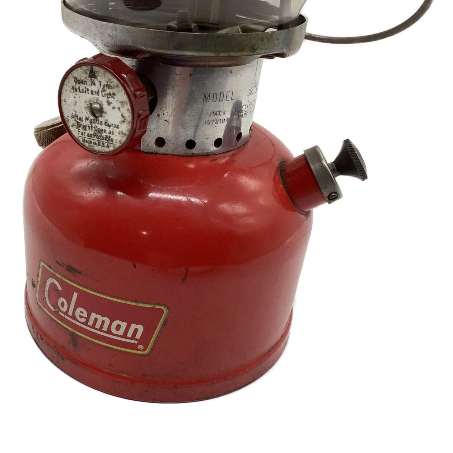 Coleman (コールマン) ガソリンランタン 1959年7月製 200A イエロー