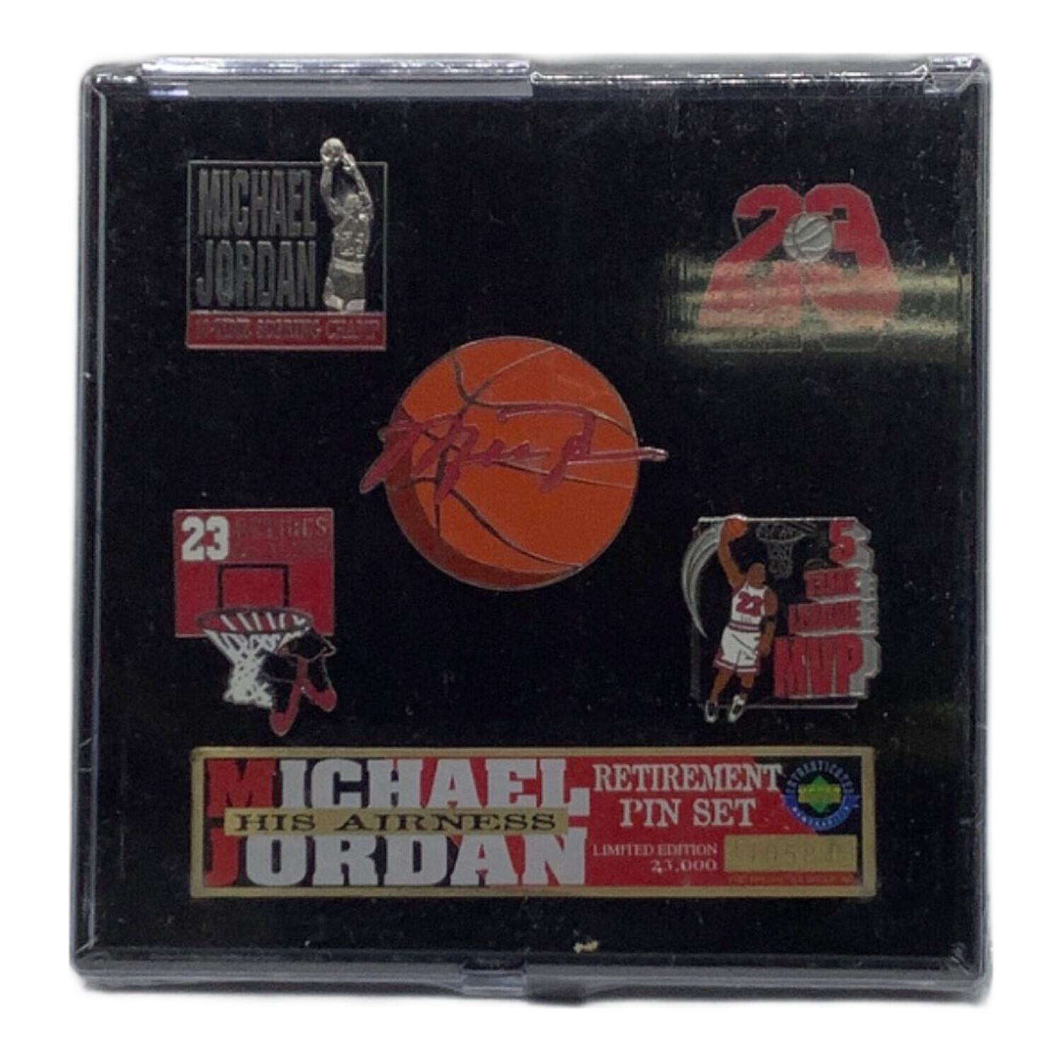 ピンバッジ マイケルジョーダン引退記念 限定品 未開封品｜トレファク