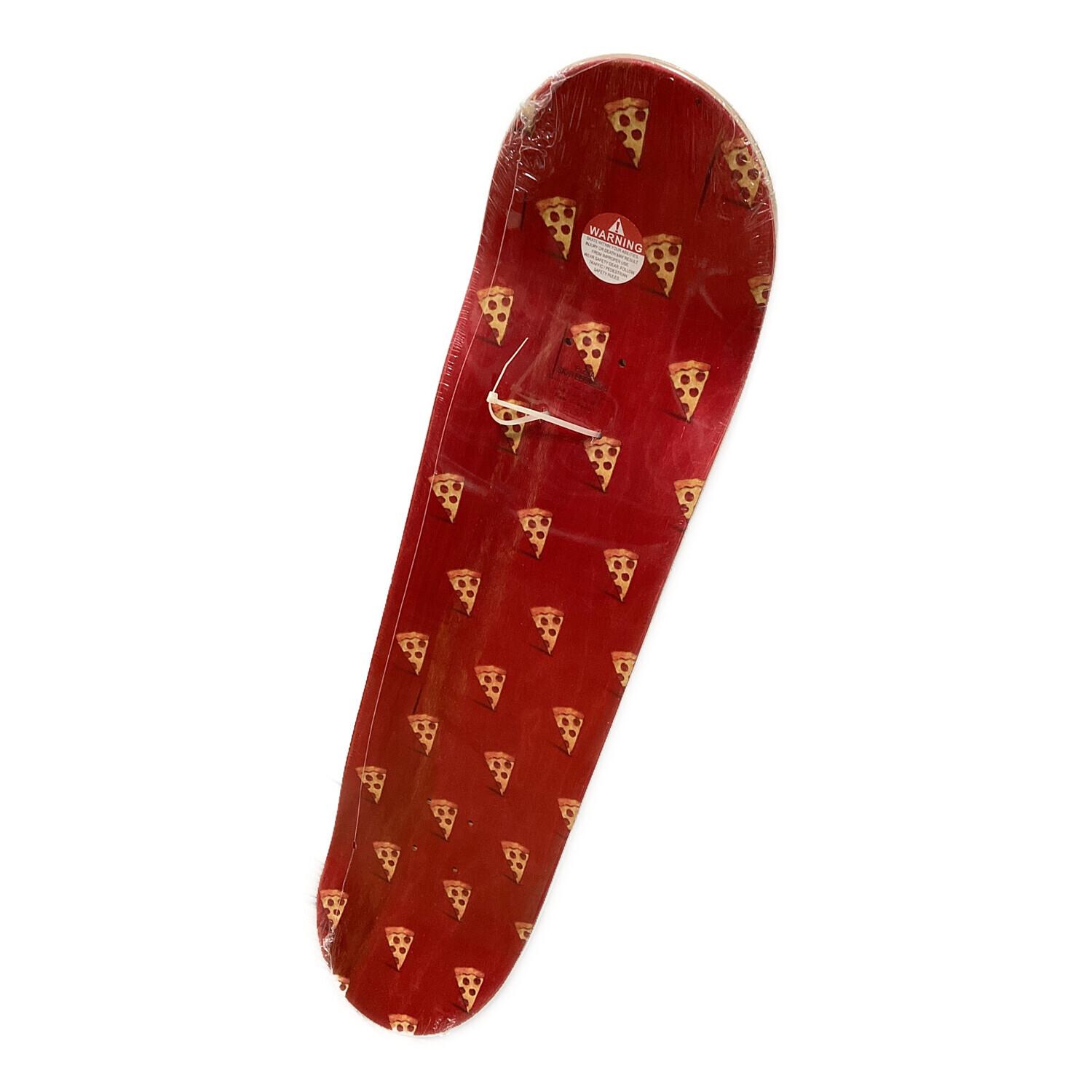 pizza sport（ピザスポーツ） スケートボード デッキ レッド×イエロー