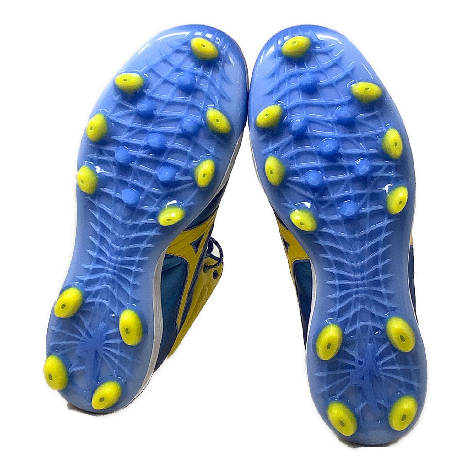 MIZUNO (ミズノ) 野球スパイク メンズ SIZE 27.5cm ブルー×イエロー 父