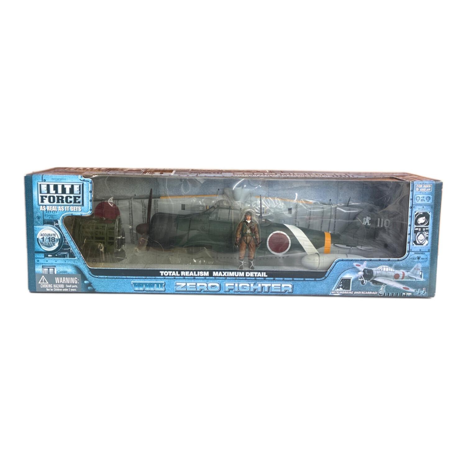 WWII ZERO FIGHTER- 虎-110号機 「ELITE FORCE」 1/18 零式艦上戦闘機