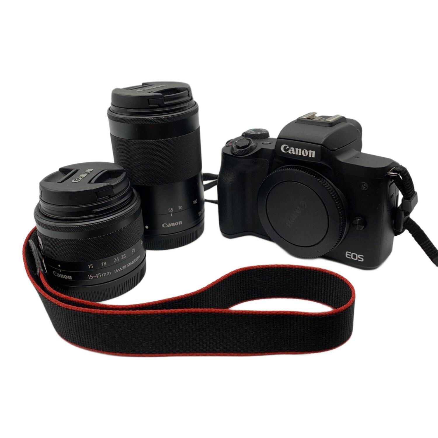 CANON デジタル一眼レフカメラ DS126843 EOS kiss M2 ダブルズーム