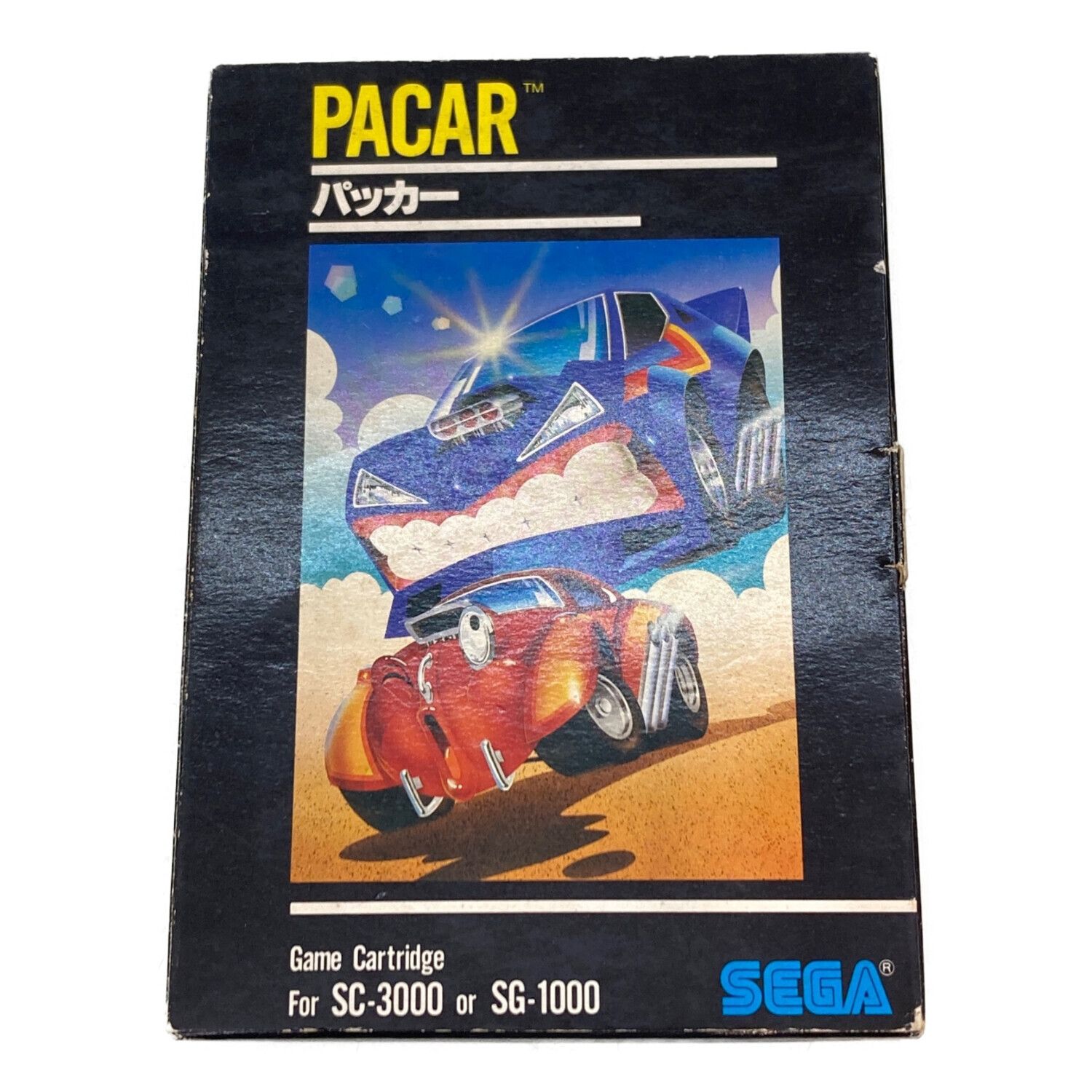 PACAR SG-1000・SG-3000用ソフト 箱・取説付き 箱イタミ ※動作未確認