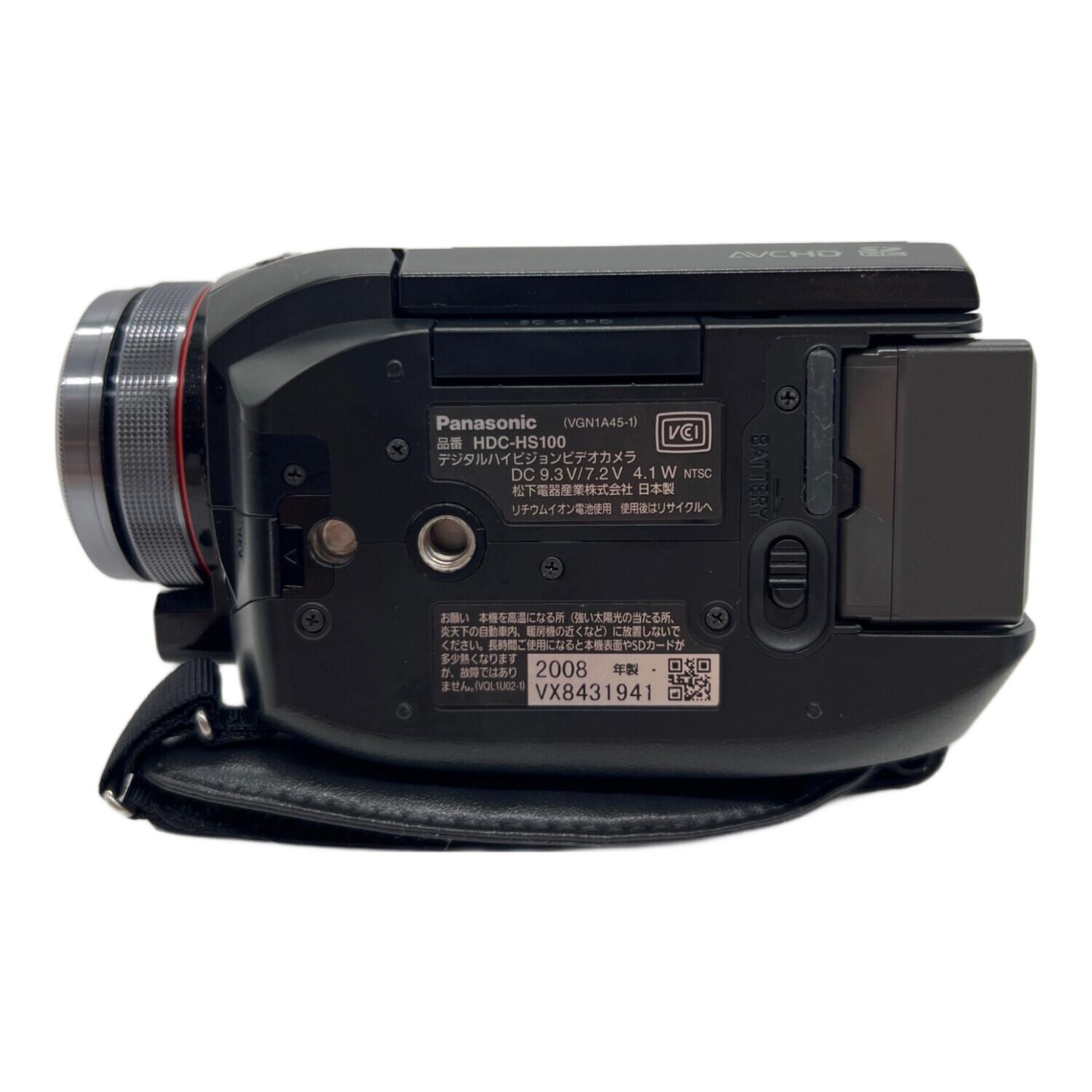 断捨離中 Panasonic HDC-SD100 ビデオカメラ 本体 断捨離中 Panasonic