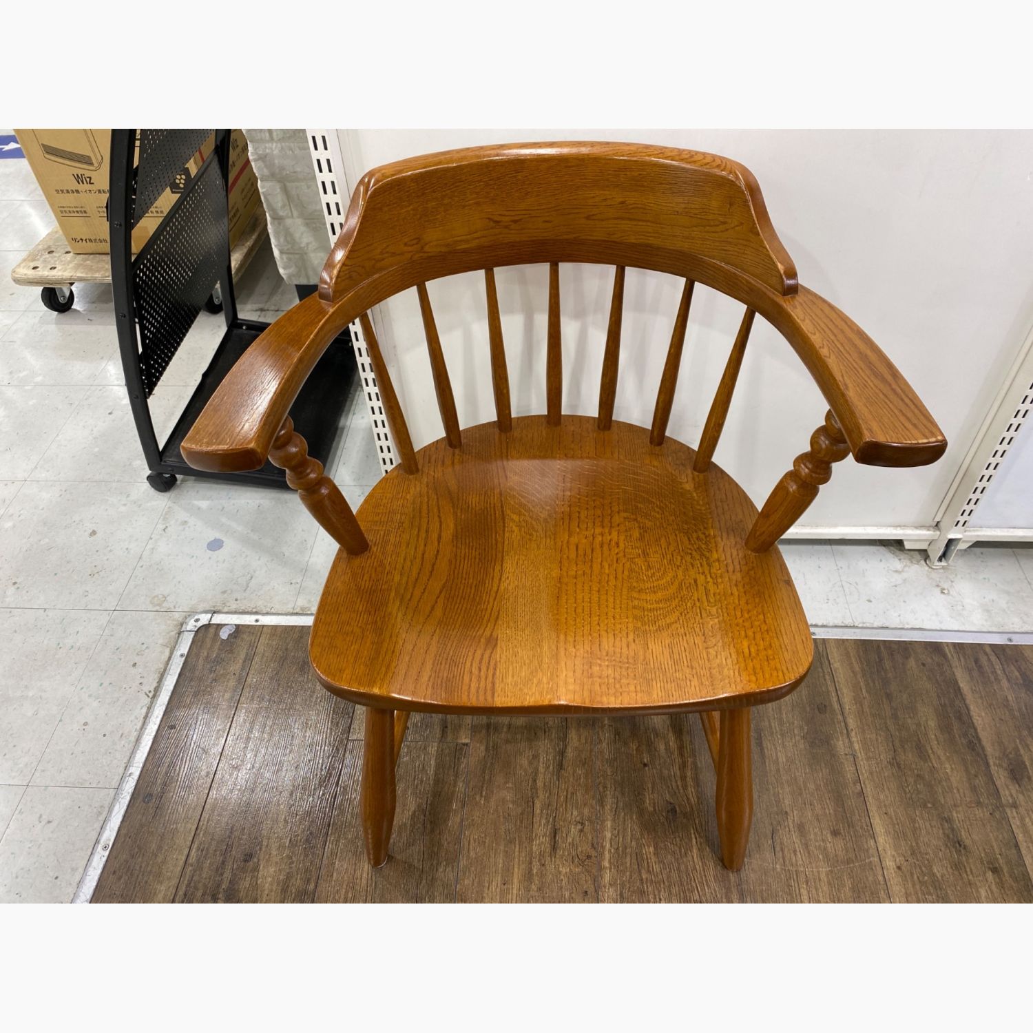 L4 オールドヴィンテージ 柏木工 360度回転 ブナ無垢材 アーム