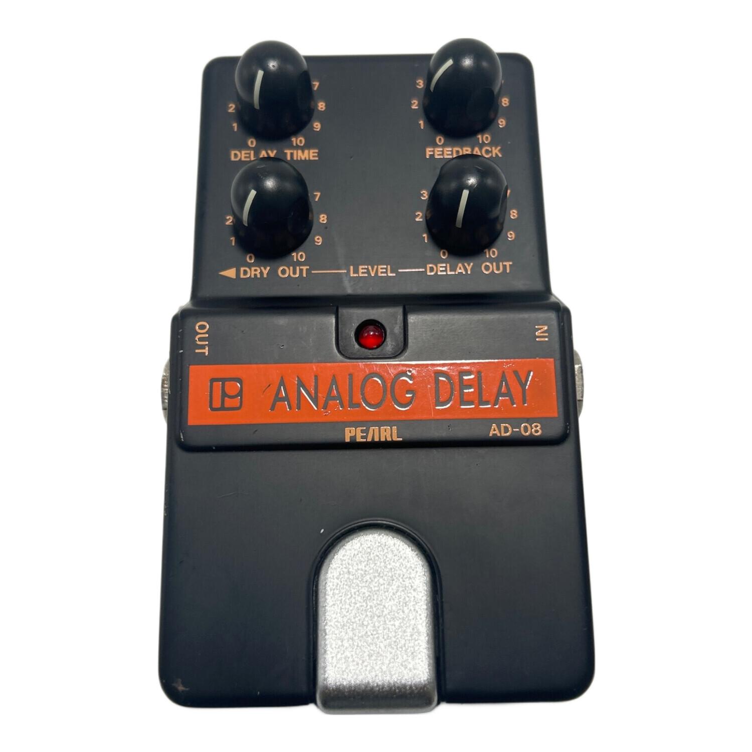 Pearl (パール) ギターエフェクター 裏面テープ有/アナログディレイ AD
