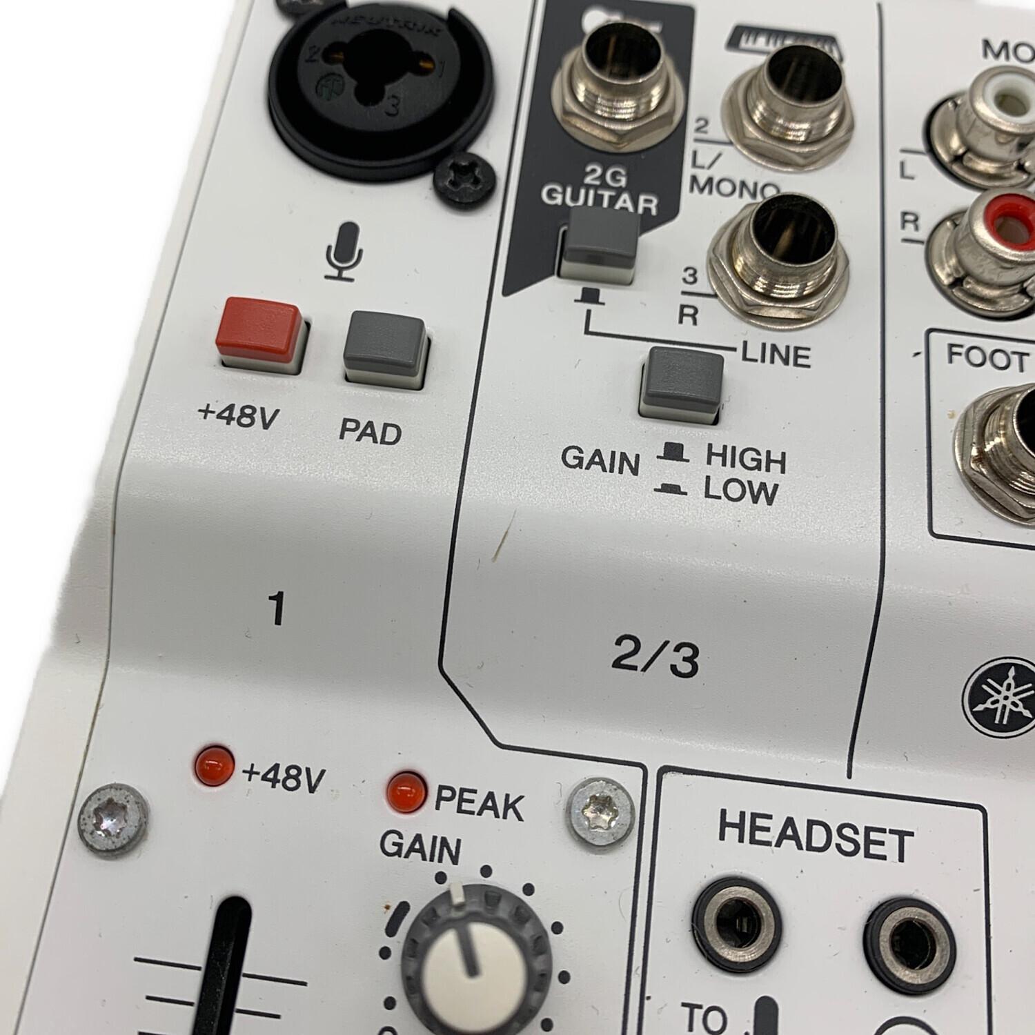 YAMAHA (ヤマハ) AG03 オーディオインターフェイス ライブ