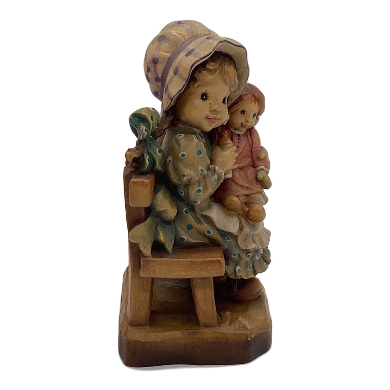 アンティーク小物 ANRI(アンリ) 木彫り人形 48/2000｜トレファクONLINE