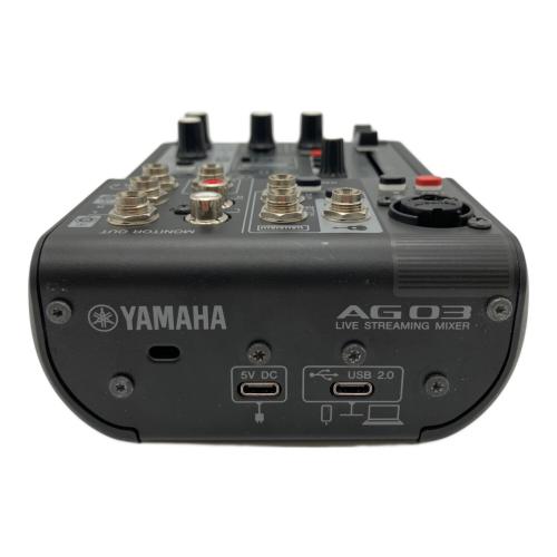 YAMAHA (ヤマハ) ミキサー AG03 MK2｜トレファクONLINE