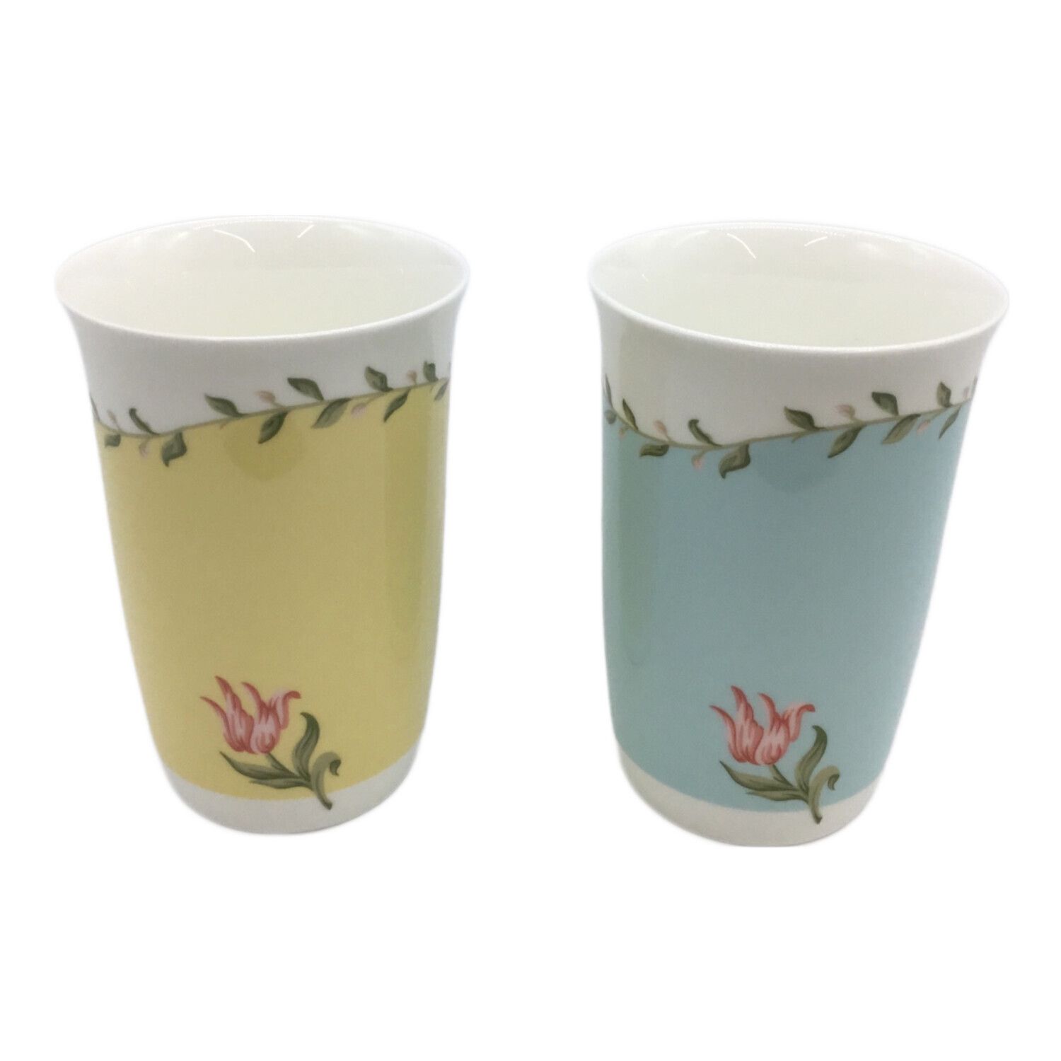 TIFFANY & Co. (ティファニー) ペアカップ ピンクチューリップ 2P