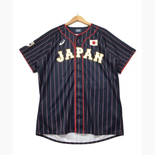 侍ジャパン (サムライジャパン) 【43】山本由伸選手 SIZE L ネイビー