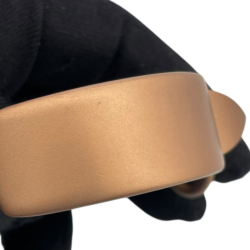 エルメス HERMES メドールバングル ブロンズ アルミ アクセサリー