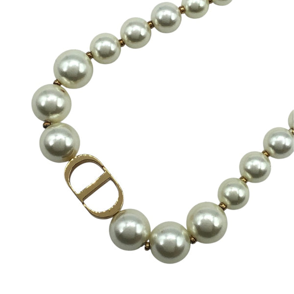 クリスチャン・ディオール Christian Dior CDパールネックレス