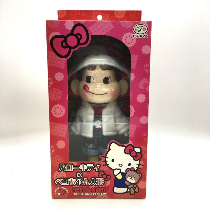 ハローキティ×ペコちゃん人形 40TH ANNIVERSARY40周年記念 不二家