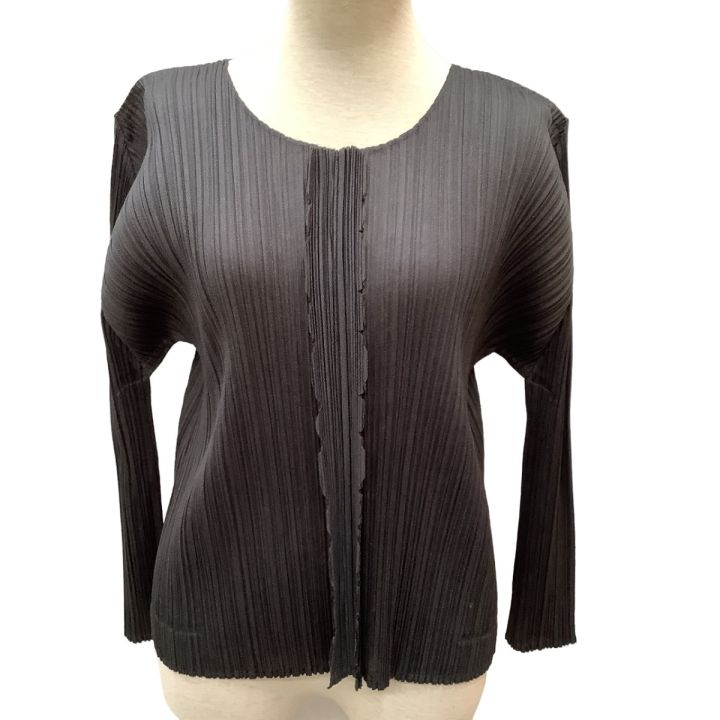 ISSEY MIYAKE イッセイミヤケ PLEATS PLEASE 変形カットソー SIZE 3