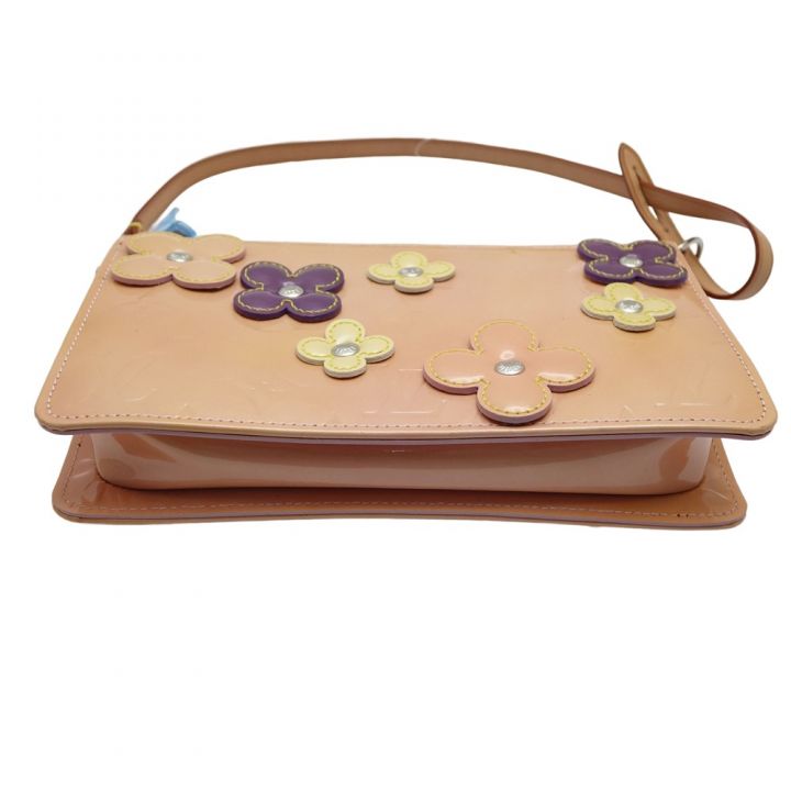 LOUIS VUITTON ルイヴィトン ヴェルニ フラワーレキシントン 変色あり