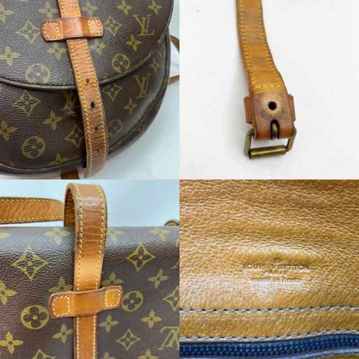 LOUIS VUITTON ルイヴィトン ショルダーバッグ シャンティGM スレ有 機