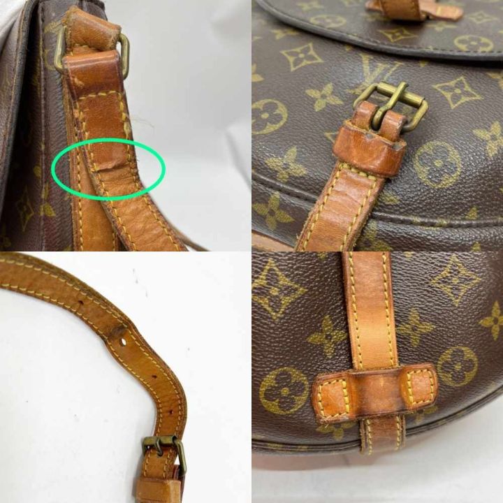 LOUIS VUITTON ルイヴィトン ショルダーバッグ シャンティGM スレ有 機