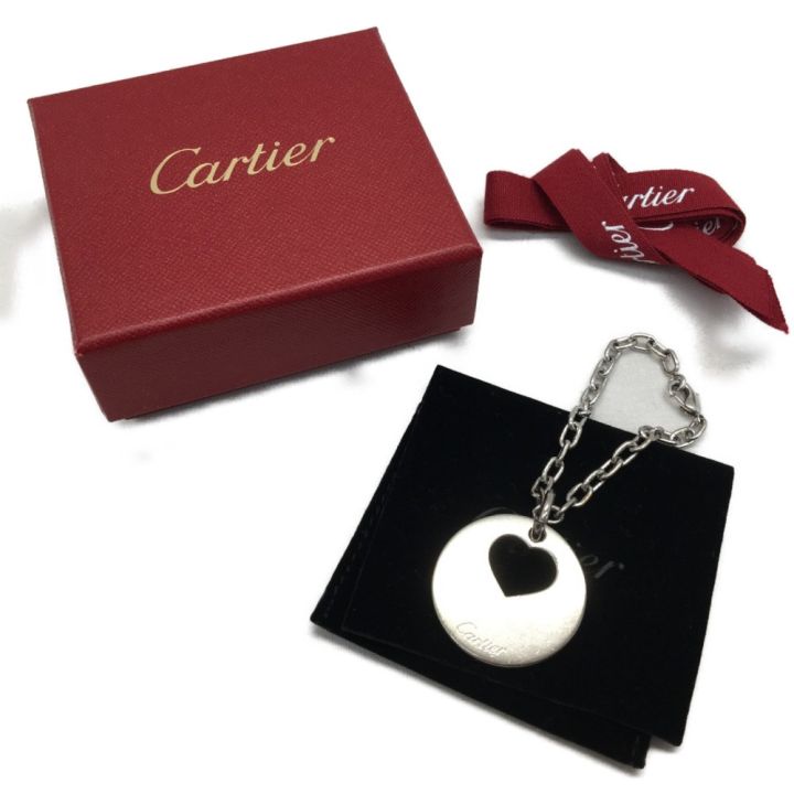 Cartier カルティエ キーホルダー キーリング バッグチャーム T1268