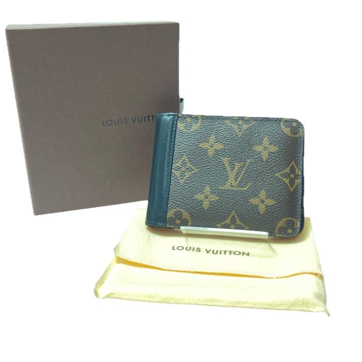 LOUIS VUITTON ルイヴィトン メンズ 二つ折り財布 モノグラム