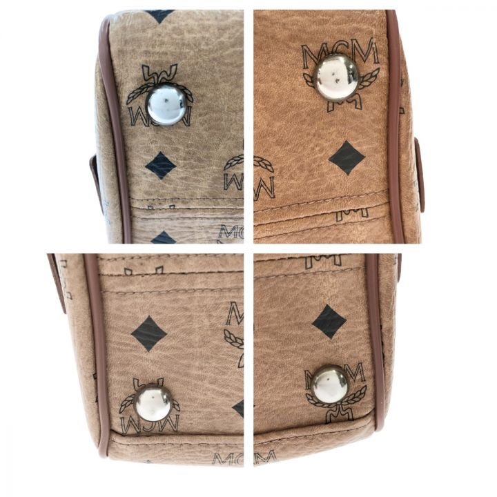 MCM エムシーエム ヴィセトス ロゴグラム 2way ショルダーバッグ