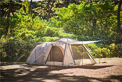 ファミリーにオススメ！タフシリーズから新たな定番2ルームテントが新