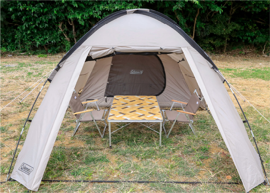 ルーミーフロント2ルーム(グレージュ) | アウトドア用品・キャンプ用品