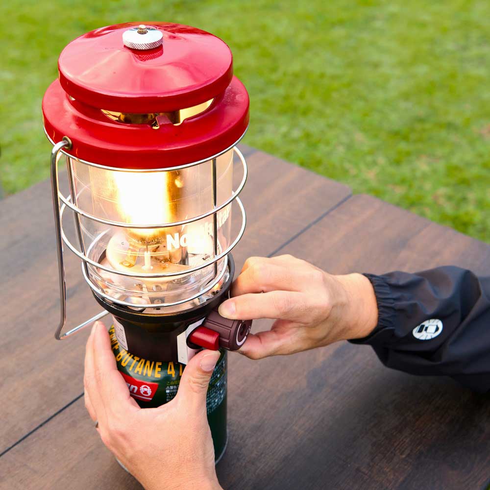 2500 ノーススターLPガスランタン （レッド）の通販｜キャンプ用品の