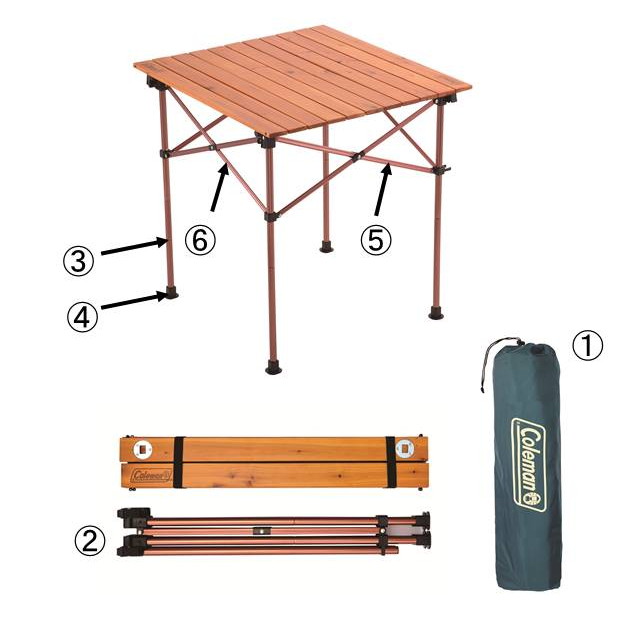 ウッドロールテーブルクラシック/65 用フレームセットの通販｜キャンプ