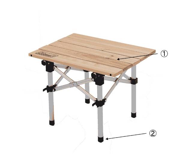 天板（1セット）（ナチュラルウッド ミニテーブル）の通販｜キャンプ