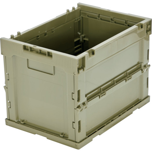 トラスコ α折りたたみコンテナ 20L OD色 TR-S20-OD