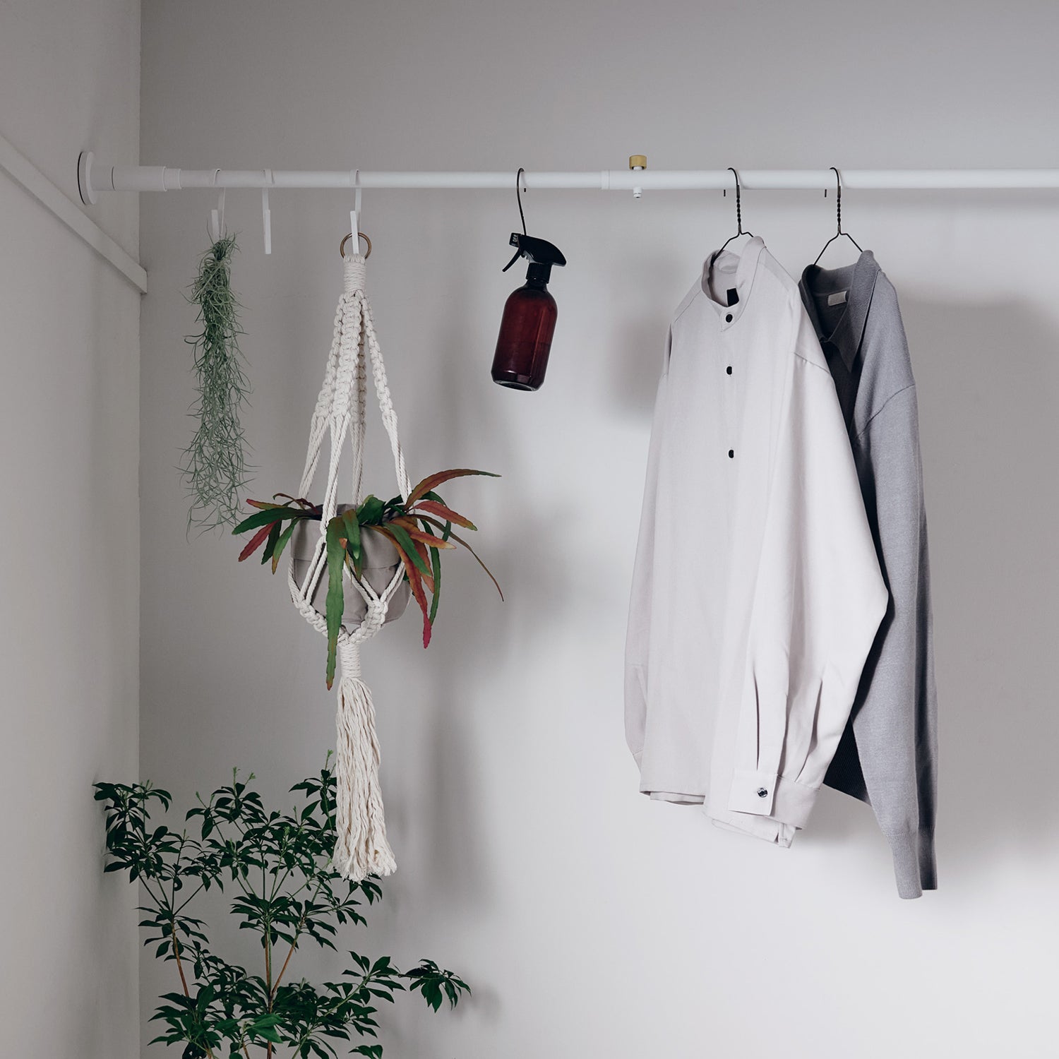 Clip Hook White 3piece SET 横取付 D-CH3-WH｜平安伸銅工業オンライン