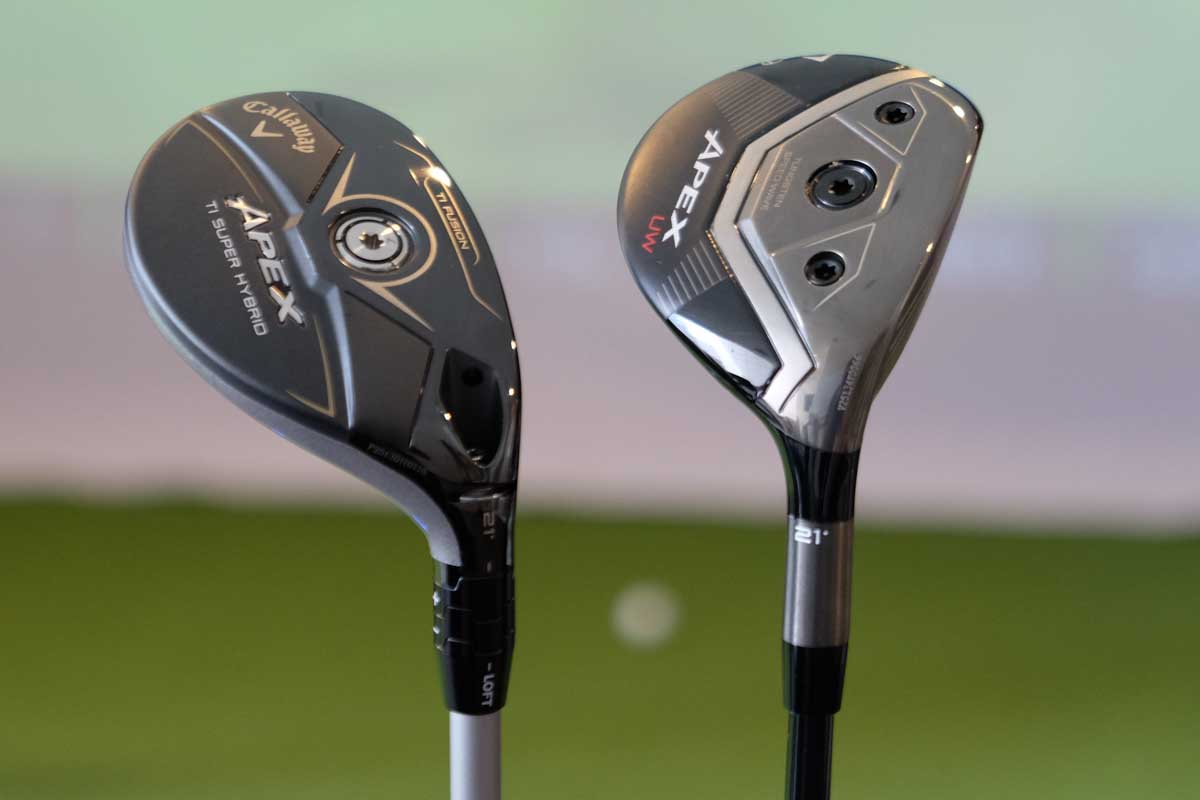 キャロウェイの最新UT「APEX UW」と「APEX スーパーハイブリッド」を