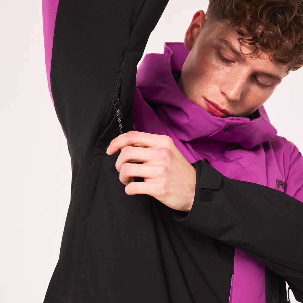 Oakley TNP TBT Men's Shell Jacket - Ultra Purple/Blackout, Size X