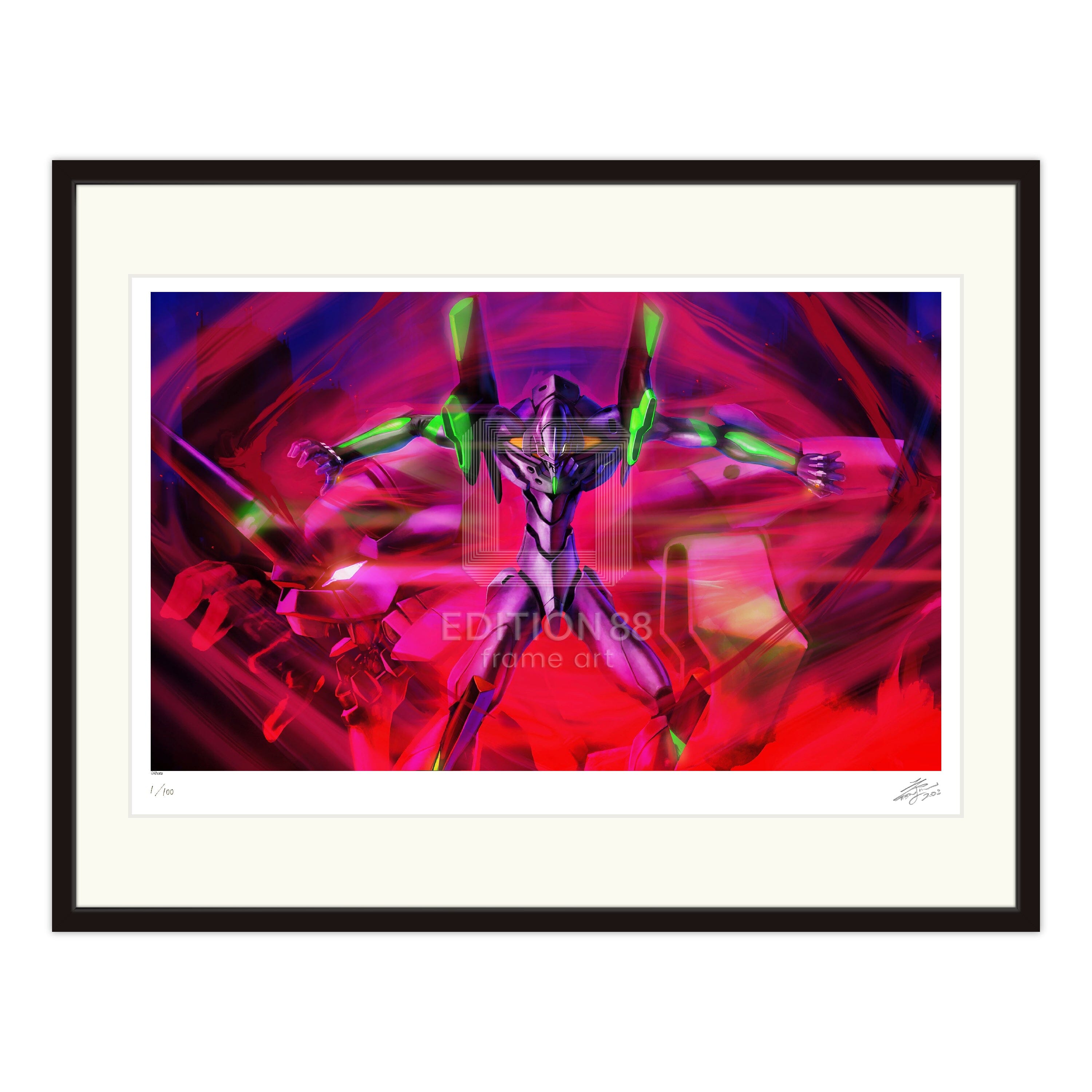 エヴァンゲリオン 88グラフ2/天神英貴（直筆サイン入り/限定100枚）