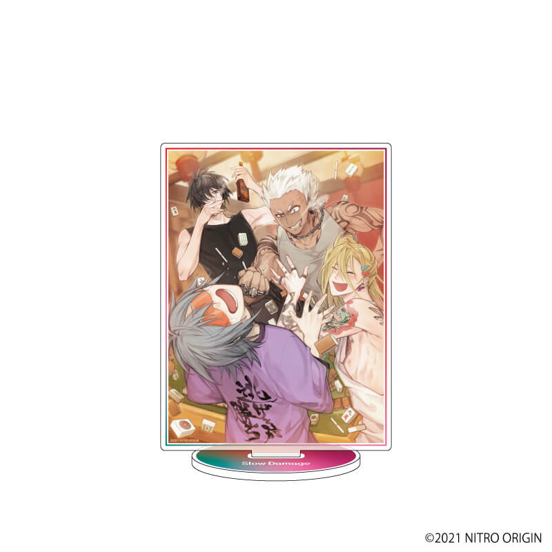 アクリルスタンド「スロウ・ダメージ」03/斑目＆トワ(公式イラスト