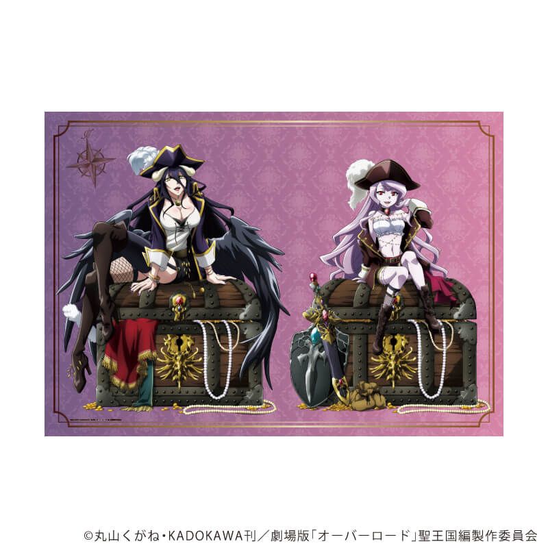 A3クリアポスター「オーバーロード」01/アルベド&シャルティア