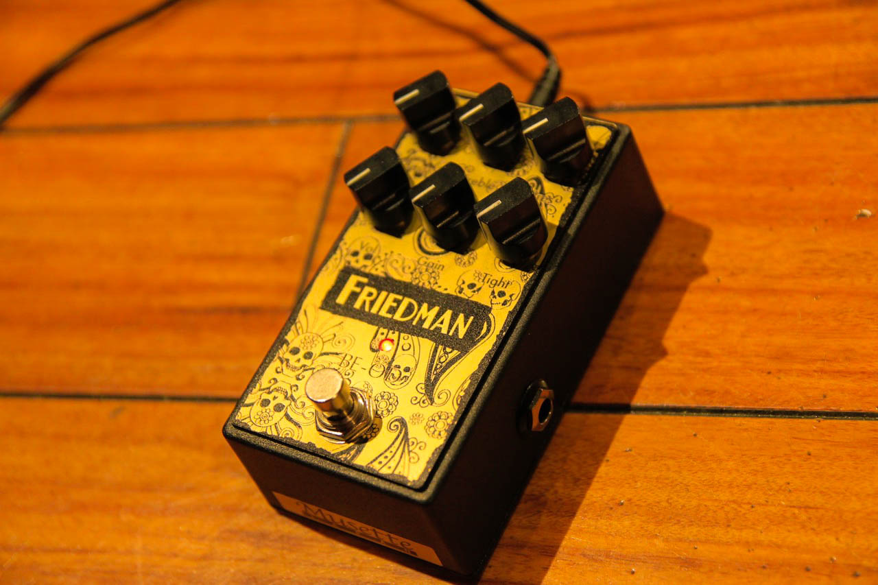 FRIEDMAN BE-OD レビュー！アンプライクで弾きやすいディストーション