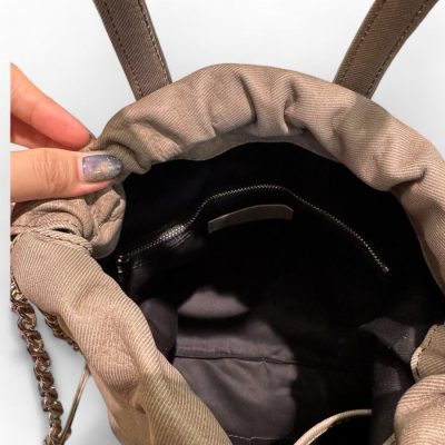 送料無料】M.U.L. エムユーエル トラス トート S バッグ デニム 型押