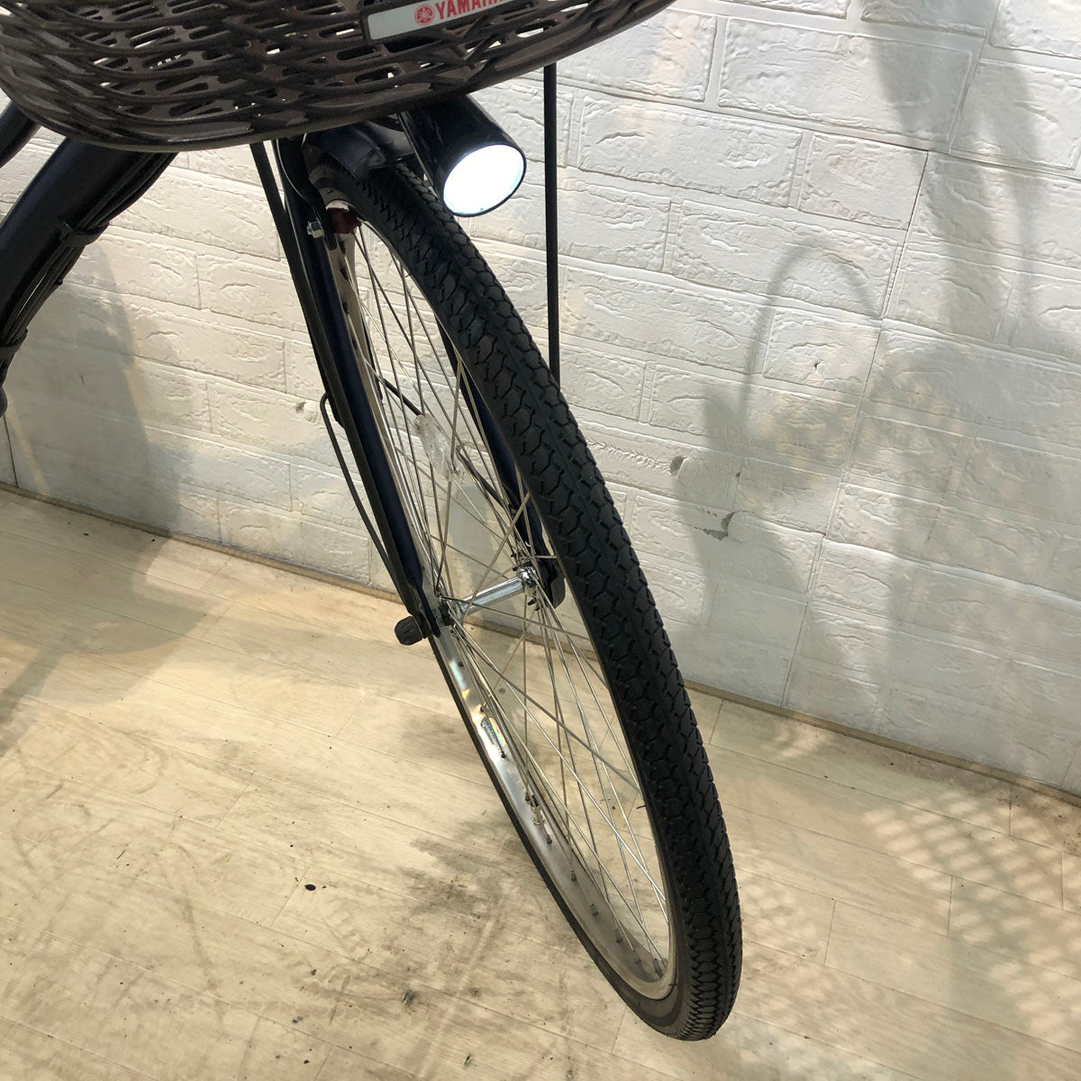 中古電動自転車 ヤマハ PAS Ami パス アミ ネイビー 26インチ YD104