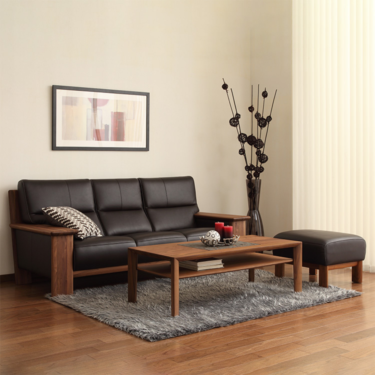 スツール ZU4856 ビターブラウン ウォールナットナチュラル 通販