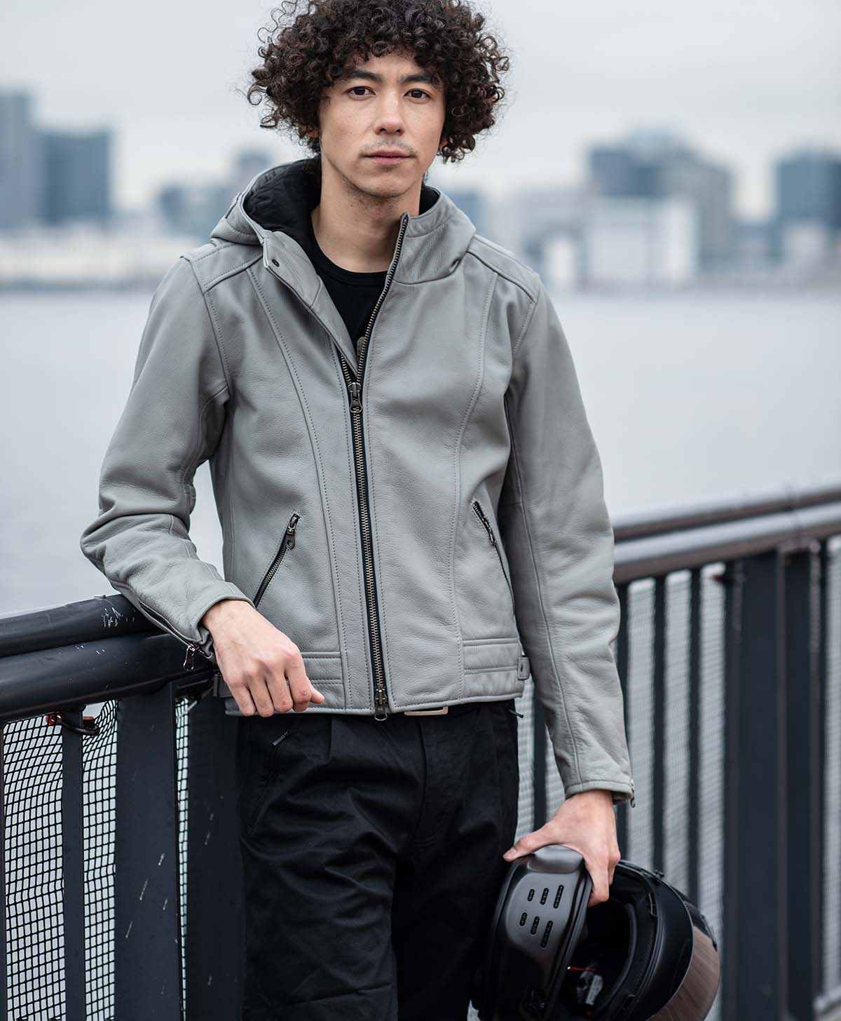 革ジャン フードレザージャケット｜カドヤ公式オンラインショップ｜MR