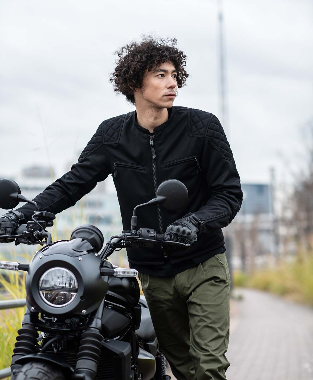 Mesh Jacket Patted | Kadoya Official Online Shop | MR-EVO/Black