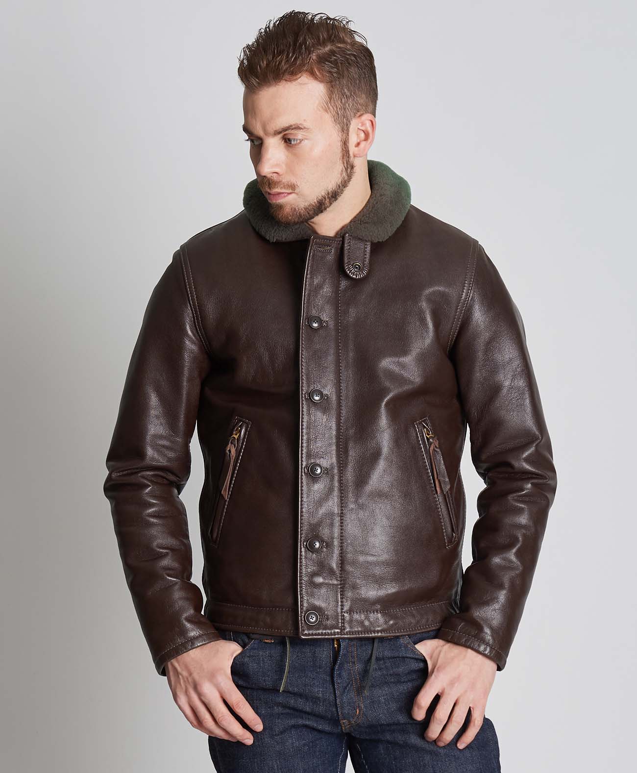 革ジャン レザーブルゾン｜カドヤ公式オンラインショップ｜HF/N-1