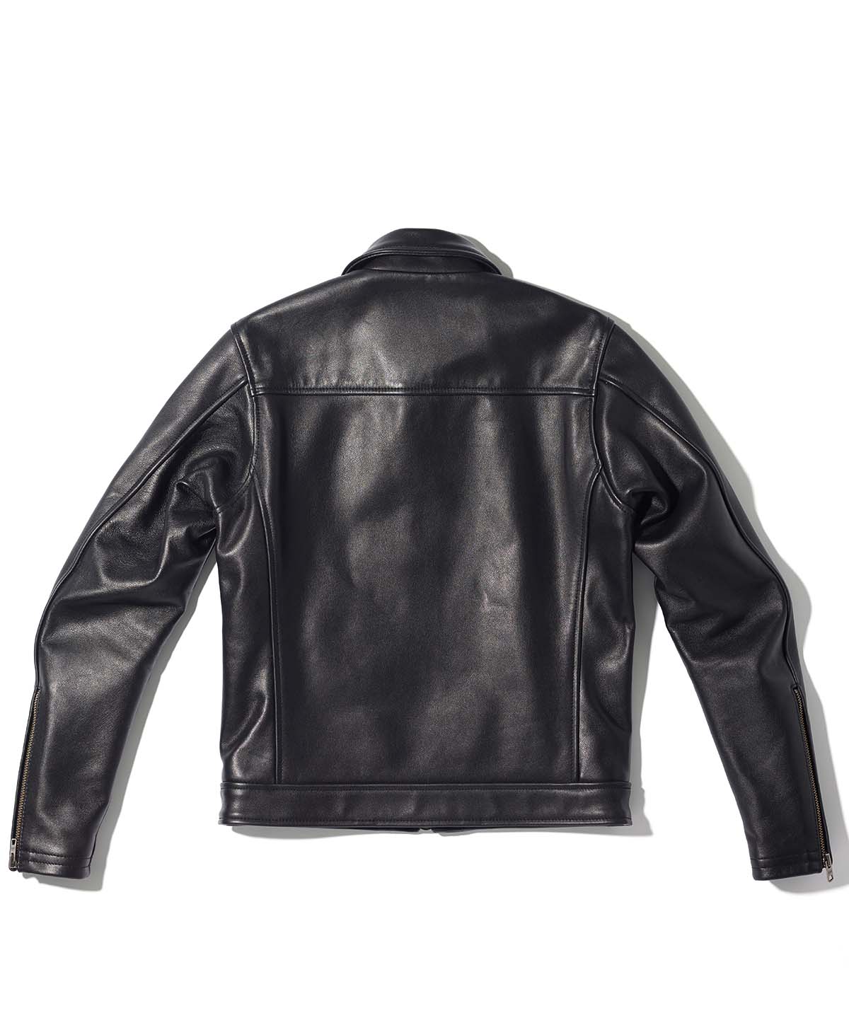 Leather jacket tight single leather jacket | Kadoya official