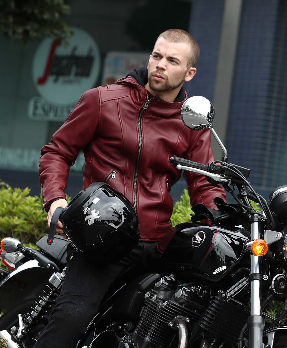 革ジャン フードレザージャケット｜カドヤ公式オンラインショップ｜MR