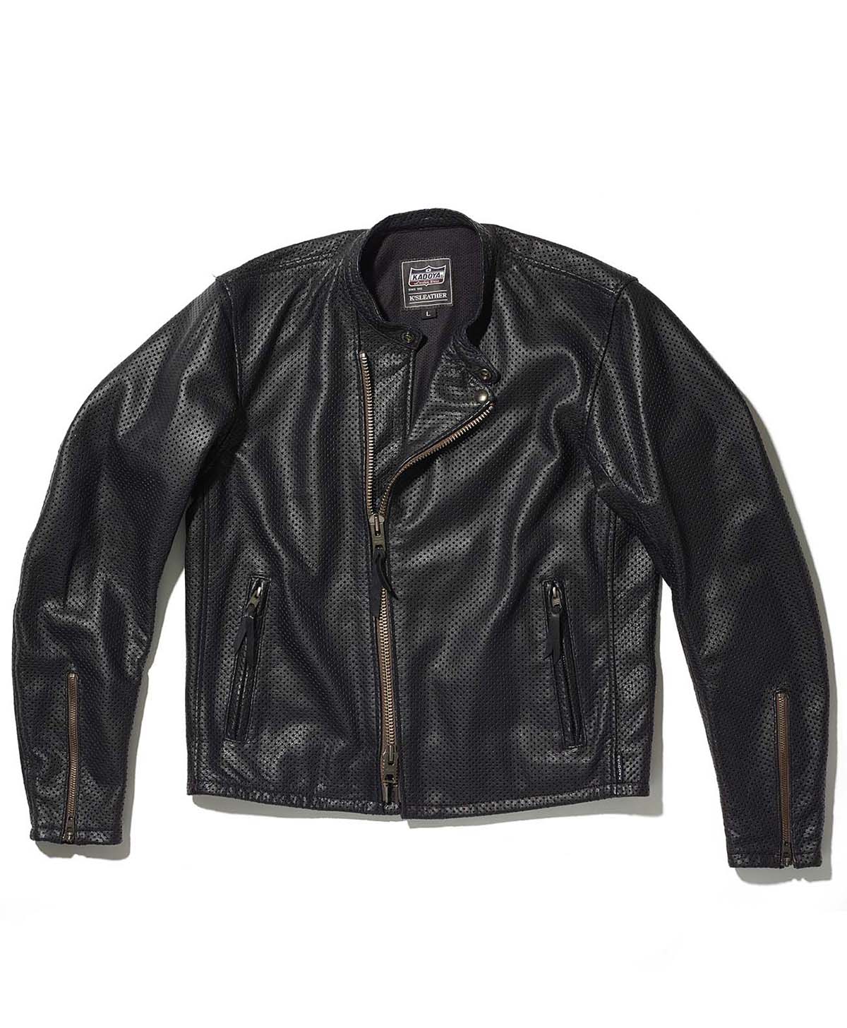 革ジャン パンチング レザージャケット｜カドヤ公式オンラインショップ