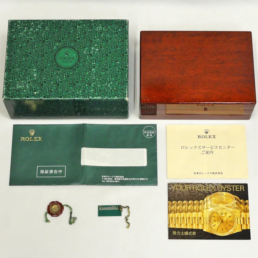 ROLEX ロレックス 腕時計用 空箱 空き箱 内箱 外箱 ケース ボックス 木