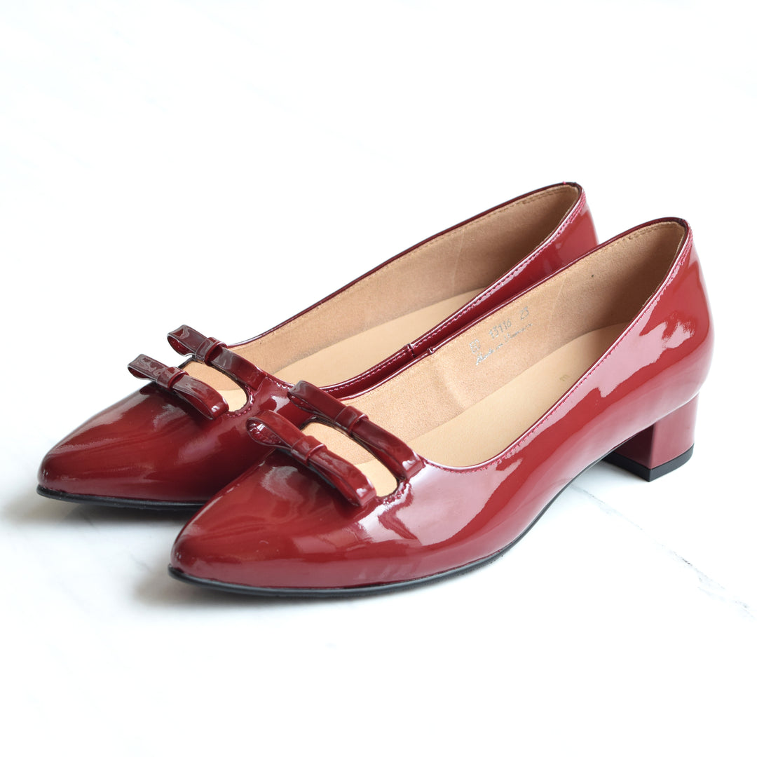 EIZO エナメルWリボンパンプス 【EO13116】 – EIZO WEB SHOP