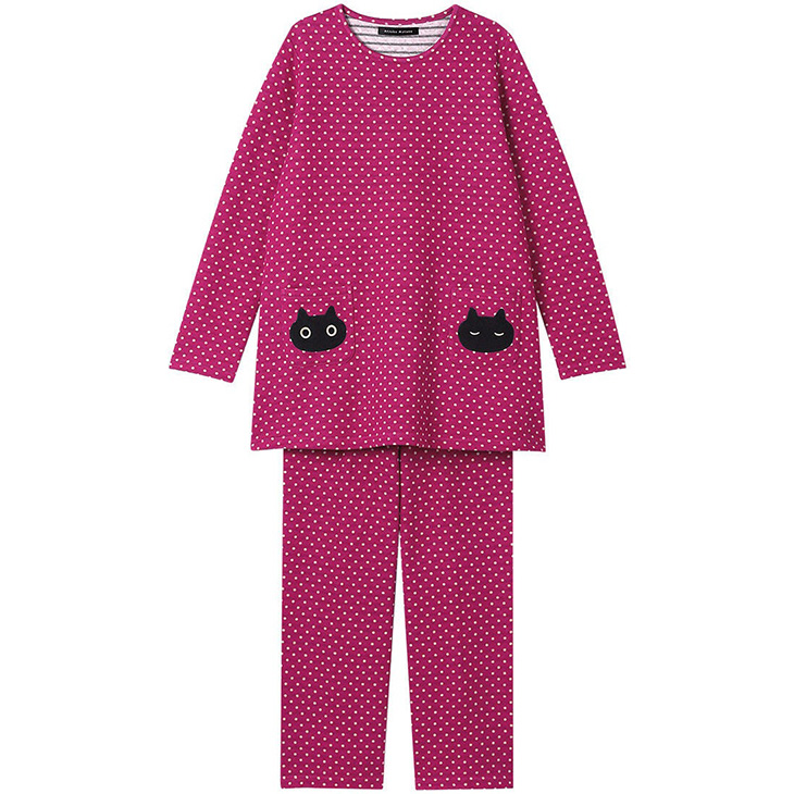 新品タグ付き ワコール マタノアツコ パジャマ ルームウェア ドット